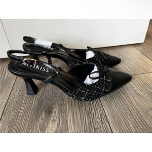 Aitikiss Closed Kitten Heels Shoes Size 6.5